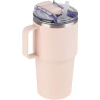 Rosmarino Thermobecher ''MegaCup'' in Rosa - 600 ml - onesize