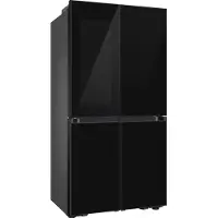 Samsung RF65DB970E22, Freistehend, Mehrtürig, Schwarz, Innen, Links/Rechts, 645 l