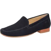 Sioux Mokassin Slipper Campina Damen 31333330353231 Blau 35 EU