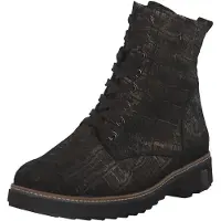 Waldlaufer Damen Stiefel, braun(nuba (038)), Gr. 41/2