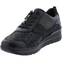 Waldlaufer Schnürhalbschuhe in schwarz, Gr. 4