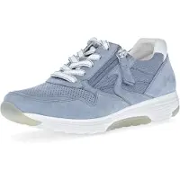 Gabor Sporthalbschuhe Formsohle modisch in blau, Gr. 6