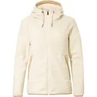 Vaude Fleecejacke "WOMEN'S MANUKAU FLEECE JACKET II", Damen, Gr. 36, beige (ecru), Obermaterial: 100% Polyester, Jacken Fleecejacke, für Wandern und Alltag, pflegeleicht und langlebig