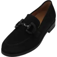 Gabor Comfort 32422-47 Damenschuhe, Slipper, Leder, Schwarz, Wechselfußbett - Damenschuhe Bequeme Ballerina / Slipper, Schwarz, leder (samtchevreau), absatzh&oumlhe: 15 mm