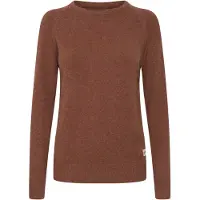 Oxmo Strickpullover OXMaria in Braun | Gr.: L