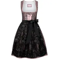 Stockerpoint - Dirndl Finja altrosa (65cm), Größe:34, Farbe:altrosa
