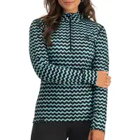 Poederbaas Skipullover Arty Pully Damen Black / Mint-L