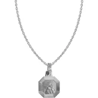 Trendor 87530 Silberkette mit Amor-Anhänger