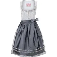 Stockerpoint Dirndl Sonja in hellgrau | Gr.: 38