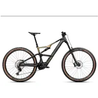 Orbea Rise SL H20 2025 - Diamond Black-Splash Olive Green (Matt)