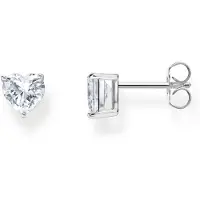Thomas Sabo H2306-051-14 Damenohrringe Herz Weiß Silber
