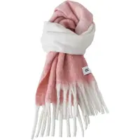 Opus Schal "Amovi" in Rosa/ Weiß - (L)196 x (B)33 cm - onesize