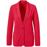 Goldner Jackenblazer "Kurzgröße Damenblazer mit Reverskragen und Paspeltaschen" mit formgebenden Teilungsnähte