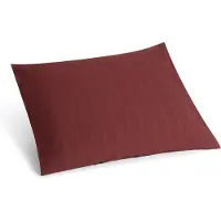 Yumeko Kissenbezug Seersucker-Baumwolle 50x60 Rot - Eco, Bio & Fairtrade