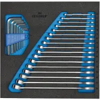 Gedore 2308878 Check-Tool-Einlage mit Sortiment