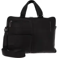 Piquadro Laptoptasche Ronnie Computer Portfolio Briefcase Black