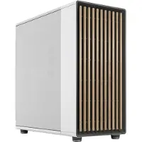 Fractal Design North XL, Midi Tower, PC, Weiß, ATX, EATX, micro ATX, Mini-ITX, Stahl, Holz, Gaming