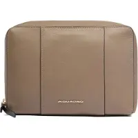 Piquadro Kosmetiktasche Circle Cosmetic Bag Taupe