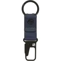 Piquadro Schlüsselanhänger David Leather Keyring Blue