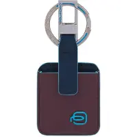 Piquadro Schlüsselanhänger Blue Square Key Holder With CONNEQU Purple / Blue