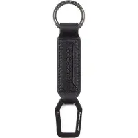 Piquadro Schlüsselanhänger Rhino Keychain With Carabiner Black