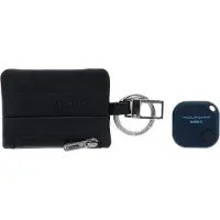 Piquadro Schlüsselanhänger Urban Key Holder With CONNEQU Nero