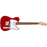 Squier Affinity Series Telecaster FMT SH Crimson Red Transparent