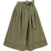 Stockerpoint Dirndlschürze Mina in olive | Gr.: 46-50