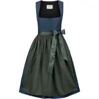 Stockerpoint Midi Dirndl "Olivia" in blau | Gr.: 32