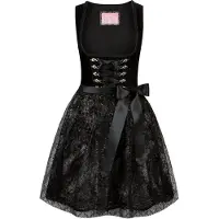 Stockerpoint Mini Dirndl "Loredana" in schwarz | Gr.: 40