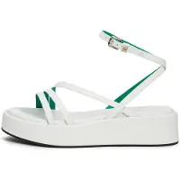 Tommy Hilfiger Damen Klassische Sandalen FW0FW07728 YBL Farbe: Beige Größe: 40