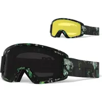 Giro SEMI MOSS winter goggles (ULTRA BLACK 9% S3 color glass + YELLOW 84% S0 color glass) (NEW)