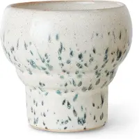 HK Living - 70's Lungobecher, 240 ml, coral (2er-Set)
