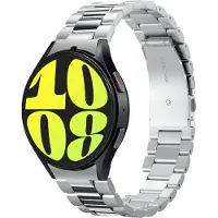Spigen Modern Fit 316L Steel Armband für Samsung Galaxy Watch 4 / 5 / 6 / 7 / FE (20 mm) - Silver