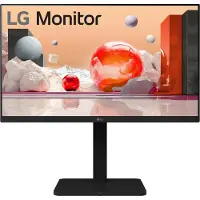 LG 24BA450-B, 60,5 cm (23.8"), 1920 x 1080 Pixel, Full HD, 5 ms, Schwarz