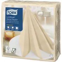 Tork Serviet Tork Linstyle 39x39 cm Cream,12 pk x 50 stk/krt