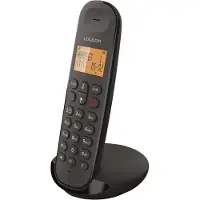 Logicom , Schnurlostelefon Iloa 150 Freisprechen mit Ladestation, Schwarz