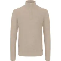11 Project klassischer PRTillmann Fine Herren Troyer mit Stehkragen Pullover 21301005-ME-1513041 Beige
