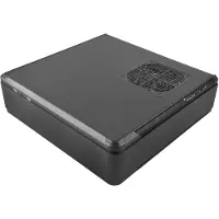 Silverstone FTZ01-E, Desktop, PC, Schwarz, Mini-DTX, Mini-ITX, Aluminium, Stahl, 8,3 cm