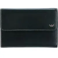 Golden Head Leder Geldbörse Venezia Ladies Purse Wallet Outside Zipped Compartment Green grün