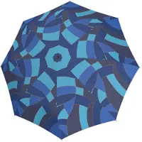 Doppler Regenschirm Carbonsteel Long AC Chic Blue