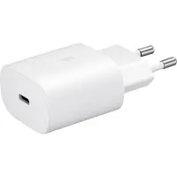 Samsung Original Fast Charging Adapter USB-C Oplader in Fabrikverpackung - 25 Watt - Weiß