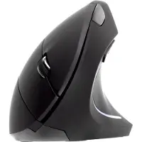 IMoshion Ergonomische kabellose Maus - Rechtshändig - USB-A - Schwarz