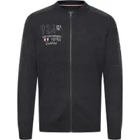 FQ1924 klassische FQErland Herren Zip-Jacke mit Stehkragen Jacke 21900122-ME-200278 Grau