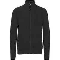 11 Project Strickjacke "Strickjacke PRKimmo", Herren, Gr. XL, schwarz (true schwarz), Obermaterial: 100% Baumwolle CO recyc.., Strickjacken Strickjacke