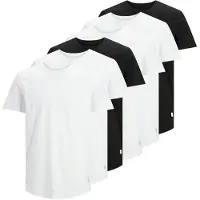 Jack & Jones T-Shirt "T-Shirt JJENOA TEE 6PK 6er Pack"