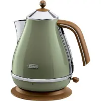 De'Longhi DeLonghi Iconia Vintage KBOV2001.GR Wasserkocher olive