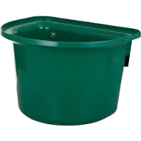 Stubb's Stubbs Halbrunde Krippe Mit Haken Grün Grün One Size