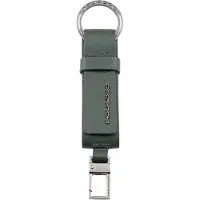 Piquadro Schlüsselanhänger Modus Special Keychain With Carabiner Verde 3