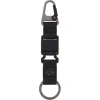 Piquadro Schlüsselanhänger Modus Special Two-In-One Key Holder Nero